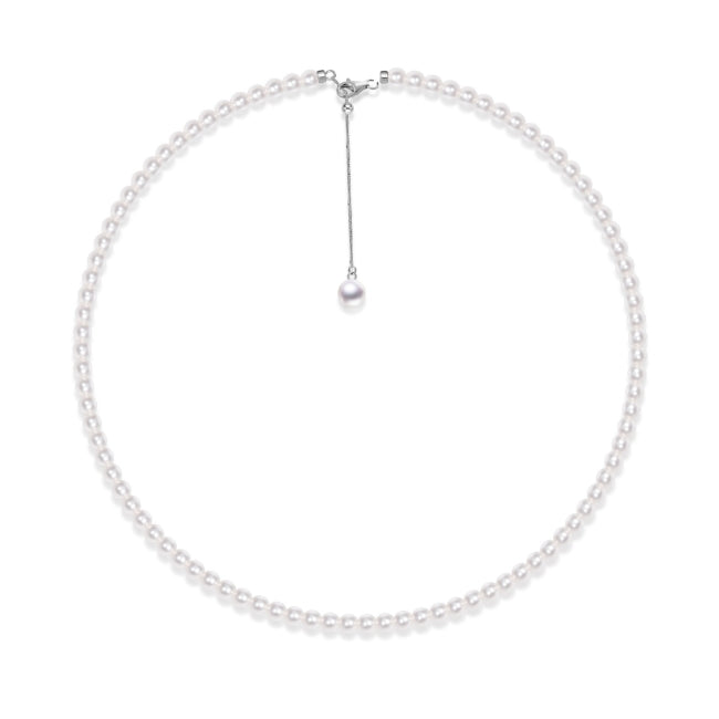 Cultured Pearl Necklace - 4mm