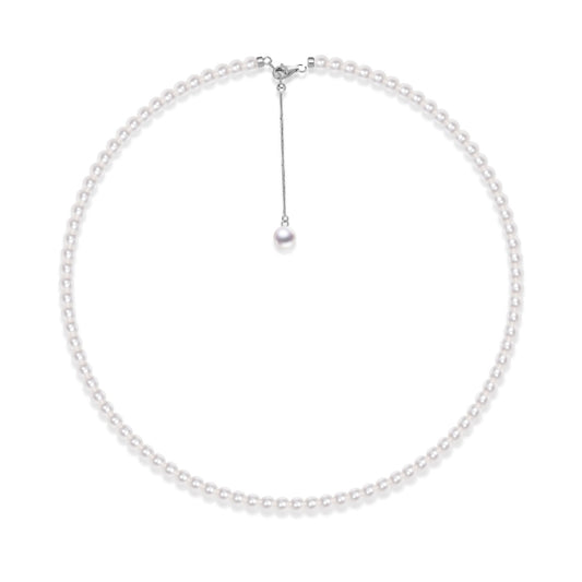 Cultured Pearl Necklace - 4mm