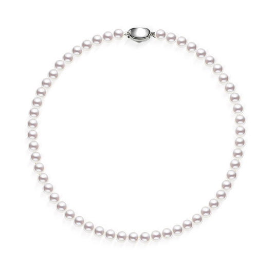 Cultured Pearl Necklace - 8mm
