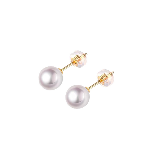 Cultured Pearl Earring 9mm
