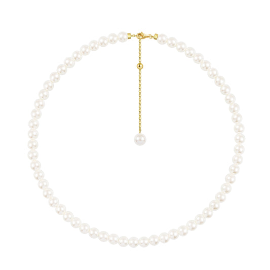 Cultured Pearl Necklace - 6mm