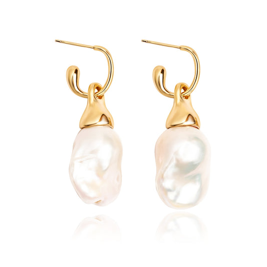 Baroque Cultured Pearl Earring